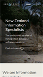 Mobile Screenshot of infospecs.co.nz
